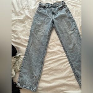 Abercrombie & Fitch 90s straight curve love Denim Jeans